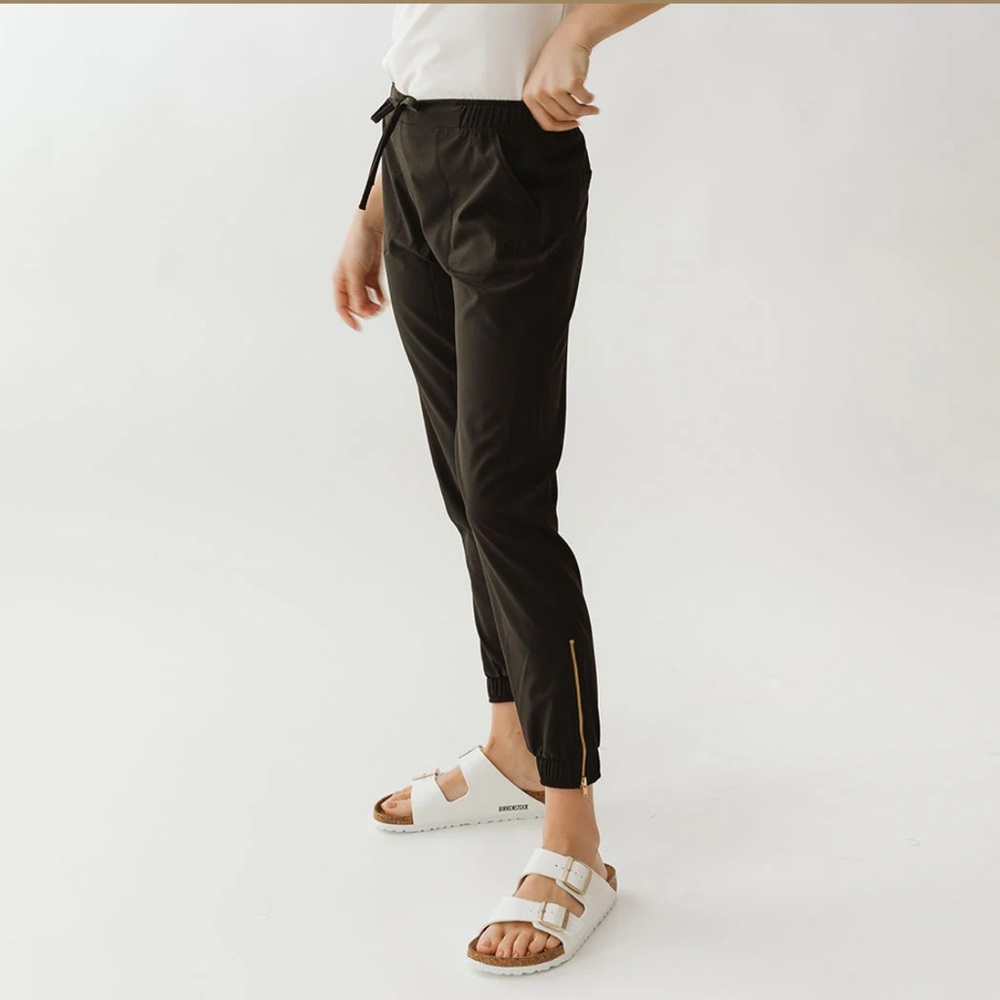 Albion Jetsetter Joggers Black; Sz Large